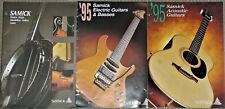 Guitarras e baixos SAMICK 1995 + catálogos x3, bom estado comprar usado  Enviando para Brazil