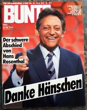 Hans rosenthal bunte gebraucht kaufen  Pilsach