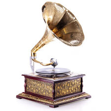 Grammophon trichter gold gebraucht kaufen  Erle
