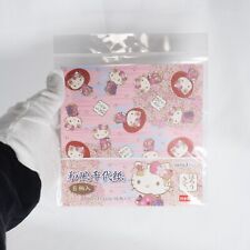 Papel japonês Hello Kitty origami chiyogami rosa 8 tipos de padrões comprar usado  Enviando para Brazil