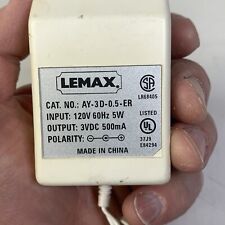 LEMAX Village AC DC Power Supply Adapter, 4 Outputs 3V 500mA OEM AY-3D-0.5-ER for sale  Shipping to South Africa