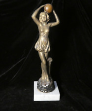 Art deco spelter for sale  SOUTHEND-ON-SEA