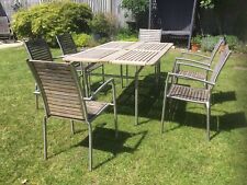 Table chairs garden for sale  CROWTHORNE