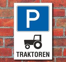 Schild parkplatz traktoren gebraucht kaufen  Bad Driburg