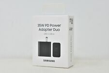 Adaptador de corriente Samsung 35W Duo adaptador de pared rápido cargador doméstico (USB-C + USB-A) NUEVO segunda mano  Embacar hacia Argentina