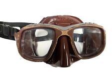 OMER Olympia Camouflage Two Lens Mask Spearfishing & Free Diving Scuba Brown for sale  Shipping to South Africa