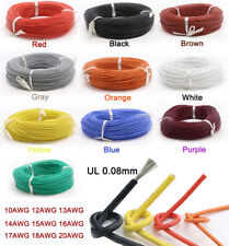 Silicone stranded flexible for sale  Shipping to Ireland