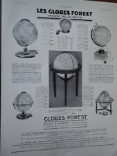 Globes forest ducretet d'occasion  Saint-Nazaire