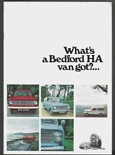 Bedford HA Van Beagle & Roma 1970-71 UK Market Sales Brochure Vauxhall Viva for sale  UK