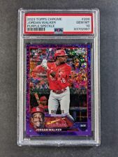 2023 Topps Chrome JORDAN WALKER /299 Purple Speckle Rookie RC #209 PSA 10 GEM MT for sale  Shipping to South Africa