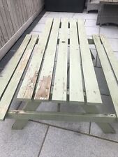 Wooden garden bench for sale  BRIDGEND
