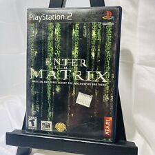 Enter The Matrix (Sony PlayStation 2 PS2, 2003) Completo con Manual, usado segunda mano  Embacar hacia Argentina
