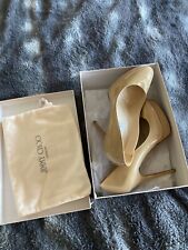 SALE: Jimmy Choo Authentic Women’s Tan Nude High Heel Shoes UK 7 - EUR 40. for sale  Shipping to South Africa