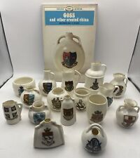 Collection crested china for sale  MILTON KEYNES