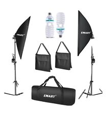 Kit de iluminación EMART Softbox con saco de arena kit de luz de cámara profesional para estudio segunda mano  Embacar hacia Argentina