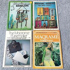 Vintage macrame mixed for sale  Malvern
