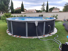 Piscine sol acier d'occasion  Oraison