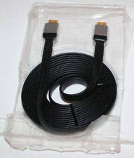 CABLE HDMI DE ALTA VELOCIDAD SONY FABRICANTE DE EQUIPOS ORIGINALES 2M 12 ft cable plano segunda mano  Embacar hacia Argentina