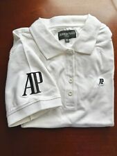 Audemars Piguet Men's XL (US L) Polo Short Sleeve White Embroidered Logo for sale  Shipping to South Africa