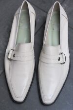 Mocassins cuir blanc d'occasion  Paris-