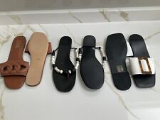 Zara flat sandals for sale  MANCHESTER