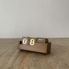 Vintage wooden perpetual for sale  LEWES