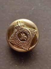 South African Army Mounted Brass Button, Suid Afrika, King's Crown, 13mm, Firmin, used for sale  Shipping to South Africa