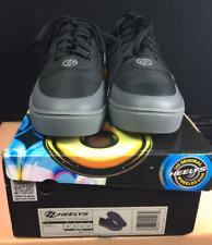 Zapatillas de patín Heelys Launch 20 con ruedas con cordones negras talla 9 con caja segunda mano  Embacar hacia Argentina