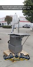 Used, Butcher Boy carne Meat Bone band Saw B-16 Machine 110 or220V 1PH 2HP * NEW MOTOR for sale  South El Monte
