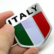 Usado, 2 peças decalques adesivo emblema traseiro lateral bandeira de TI da Itália carro comprar usado  Enviando para Brazil