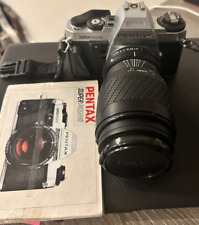 Cámara fotográfica vintage Pentax Super Program 35 mm SLR con lente Canon 52 mm HAZE-1 segunda mano  Embacar hacia Mexico