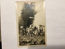 Postcard rppc logging for sale  Smithville