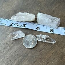 Danburite 1.5 oz total weight 4 pieces R33, used for sale  Shipping to South Africa