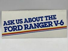 1983 FORD RANGER V-6 Most Powerful Small Pickup Dealer Truck Sales Brochure, used for sale  Shipping to United Kingdom