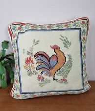Handmade tapestry cushion for sale  POLEGATE