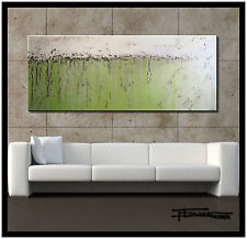 Large ABSTRACT MODERN CANVAS PAINTING CONTEMPORARY WALL ART Framed US ELOISExxx for sale  Shipping to Canada