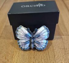 Orchid swarovski sparkly for sale  WEST BROMWICH