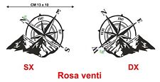 Coppia adesivi vinile usato  Roma