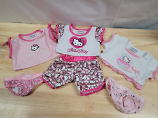 Used, Build a Bear Hello Kitty Clothes Lot Dress Pajamas Accessories Bundle for sale  Shipping to South Africa
