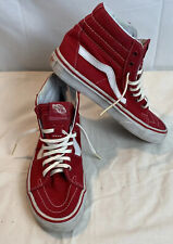 Usado, Vans Top Alto Tenis Zapatos de Patín SK8-Hi Rojo Talla Para Hombre 5.5 Mujer 7 segunda mano  Embacar hacia Argentina