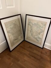 Large antique map for sale  Charlotte