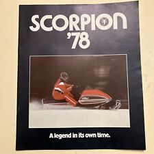 Vintage 1978 scorpion for sale  Quakertown