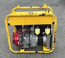 Used, Honda GX160 Petrol Stephill Generator 2.5Kva Long Run Large Fuel Tank 110v for sale  Shipping to South Africa