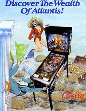 Atlantis pinball flyer for sale  Collingswood