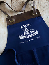 South African Apron -  Lion Matches + Nou Gaan Ons Braai - Afrikaans Braai BBQ for sale  Shipping to South Africa