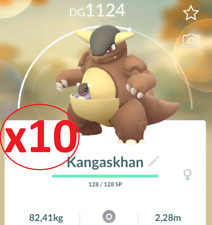 Pokemon Kangaskhan x10 GO - Entrega rápida - Chance of Lucky!! comprar usado  Enviando para Brazil