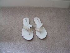 Summer sandals white for sale  CAMELFORD