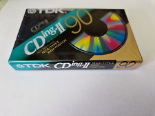 Tdk cding cassette for sale  TELFORD