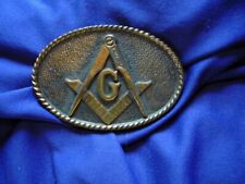 Masons belt buckle for sale  Grass Valley