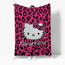 Cobertor de anime hello KT Kitty Cat rosa lance cobertores de cosplay quentes de pelúcia inverno comprar usado  Enviando para Brazil